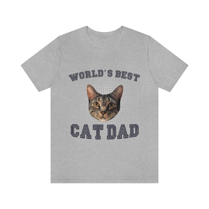 Customizable World's Best Cat Dad T-Shirt – Meowingtons