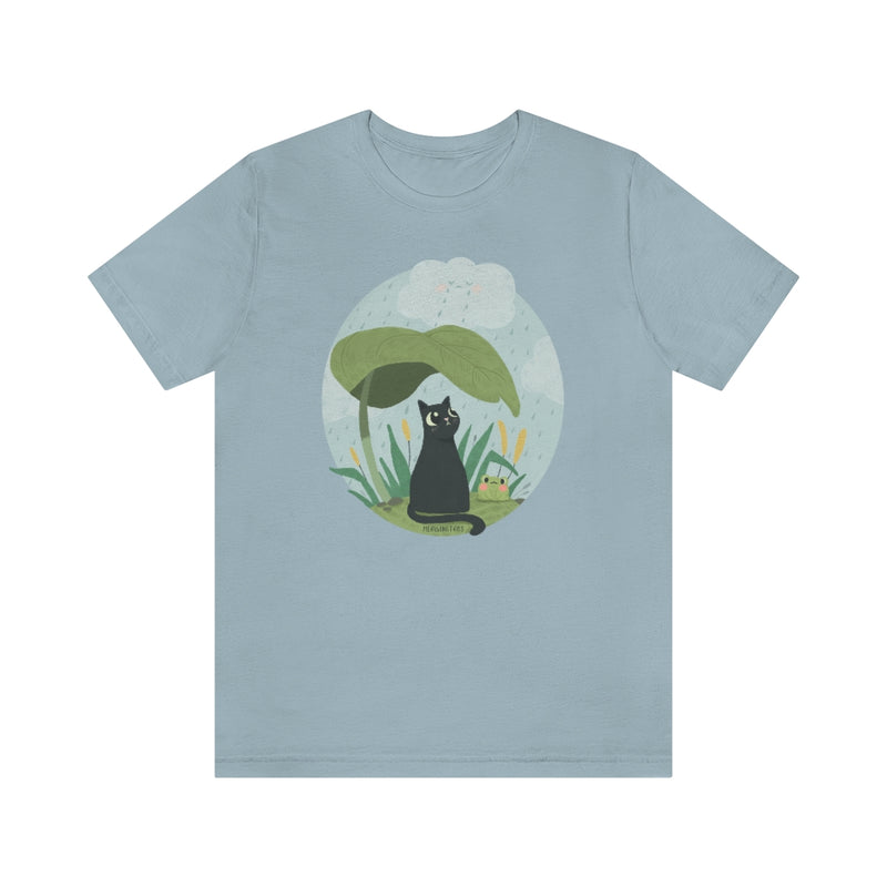Rainy Days Cats & Plants Jersey T-Shirt