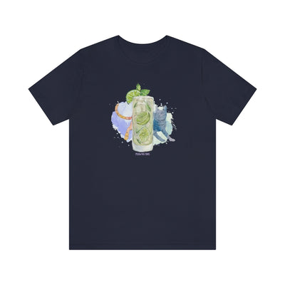 Cats & Cocktails Mojito Cat T-Shirt