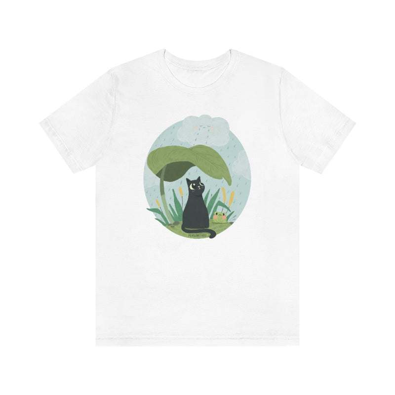 Rainy Days Cats & Plants Jersey T-Shirt