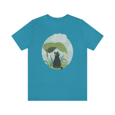 Rainy Days Cats & Plants Jersey T-Shirt