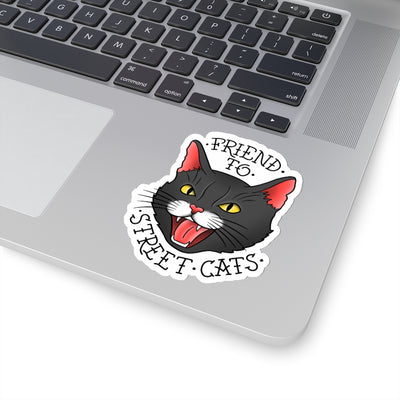 Friend to Street Cats Sticker