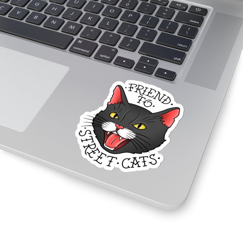 Friend to Street Cats Sticker