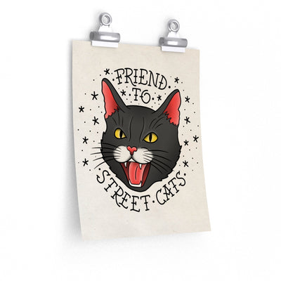 Friend to Street Cats Poster