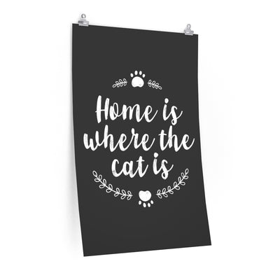 Where The Cat Is Poster