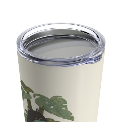 Tropical Jungle Cats & Plants Reusable 20oz Tumbler