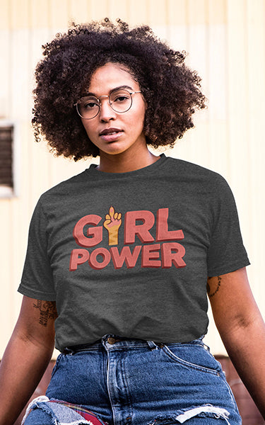 Girl Power Cat T-Shirt