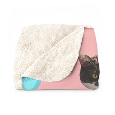 Custom Print Your Cat Blanket