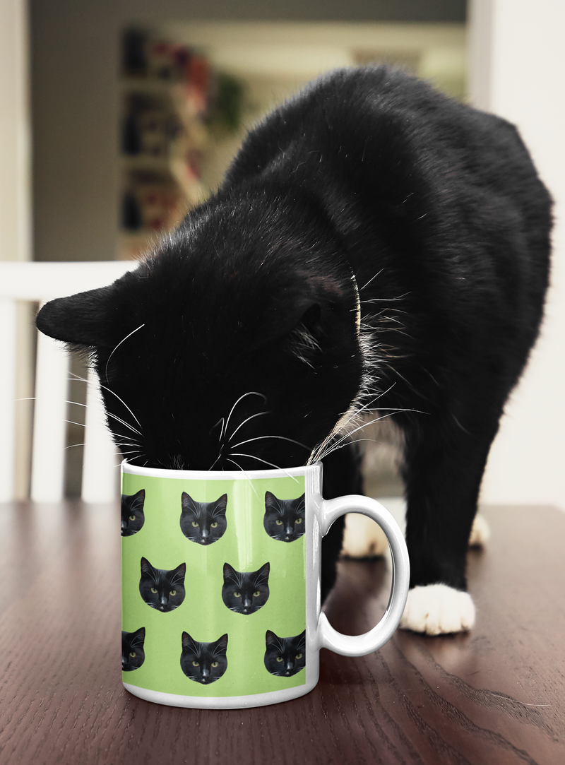 Custom Print Your Cat Mug