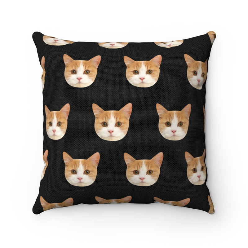 Custom Print Your Cat Toss Pillow Cover