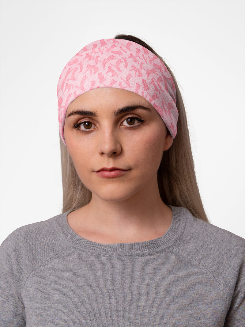 Cat Print Neck Gaiter Bundle (3 Gaiters + 9 Filters) Featuring Milton
