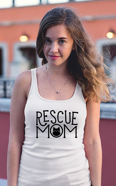 Rescue Mom Racerback Tank Top