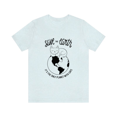 Save the Earth Cat T-Shirt