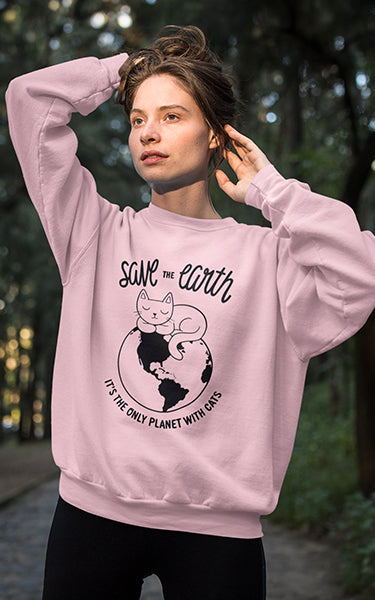 Save the Earth Crewneck Sweatshirt