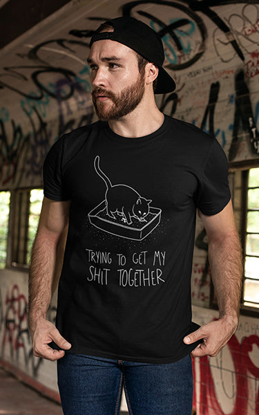 Shit Together Cat T-Shirt