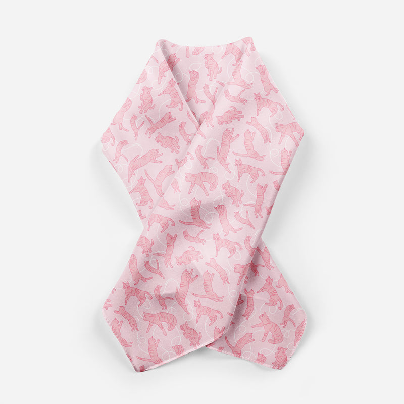 Summer Silk Bandana Scarf Set (3 Bandanas) Featuring Milton