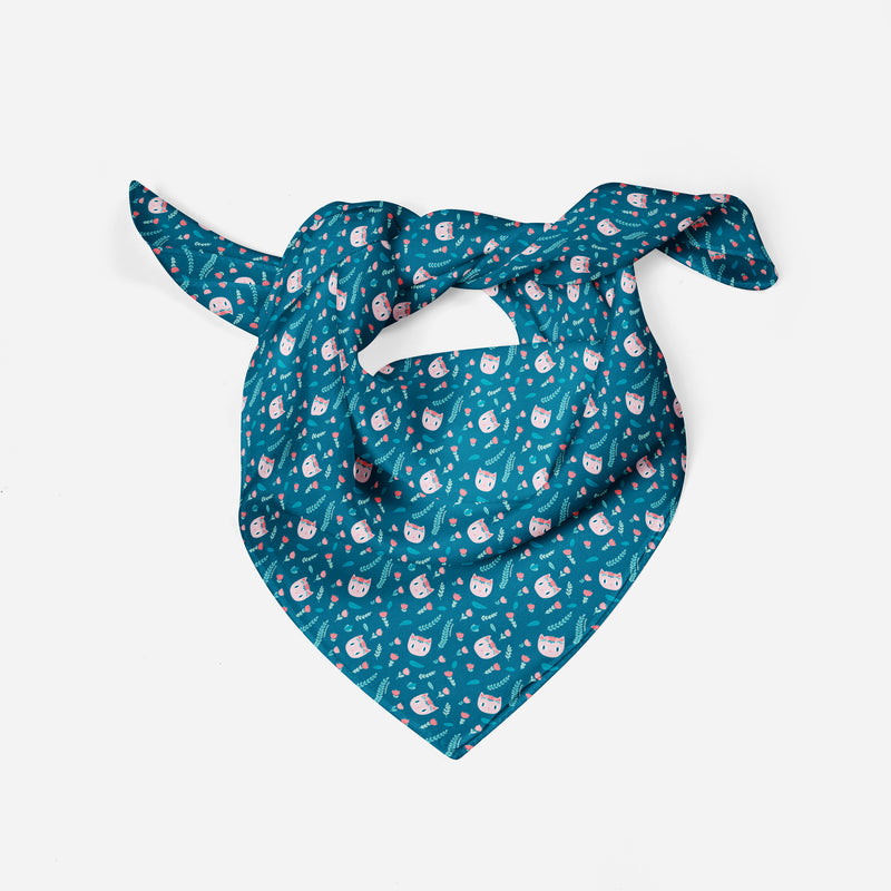 Summer Silk Bandana Scarf Set (3 Bandanas) Featuring Milton