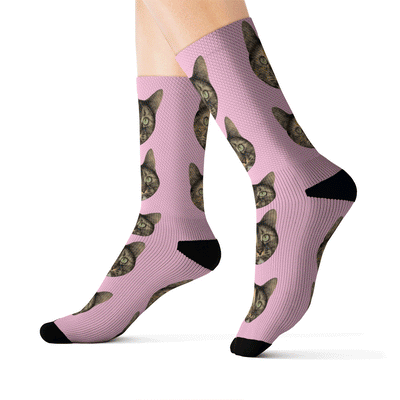 Custom Print Your Cat Socks