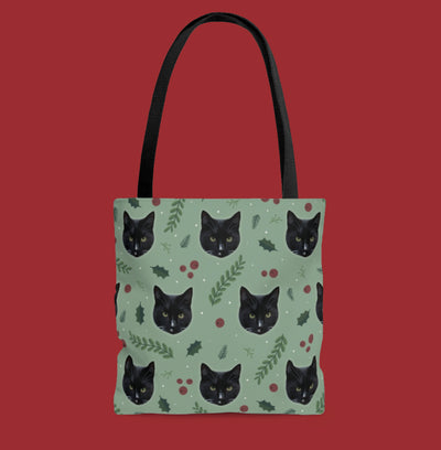 Custom Print Your Cat Tote Bag