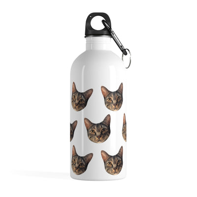Custom Print Your Cat Water Bottle